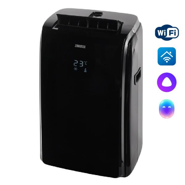 Кондиционер мобильный Zanussi Massimo Solar Black Wi-Fi ZACM-12 MS-H/N1 Black