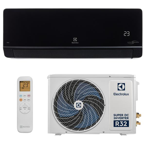 Сплит-система инверторного типа Electrolux Onix Super DC EACS/I-12HIX-BLACK/N8 комплект с Wi-Fi